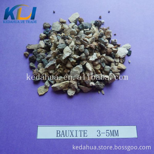 85% alumina 1-3mm calcined bauxite with low price